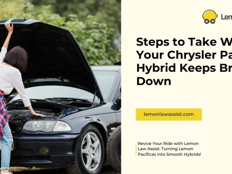 Chrysler Pacifica Hybrid Problems: Steps to Take When Your Vehicle Keeps Breaking Down