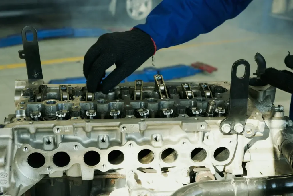 Close-up of fixing an engine, lemonlawassist