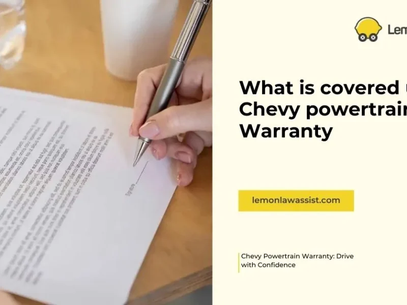 What is covered under Chevy powertrain Warranty
