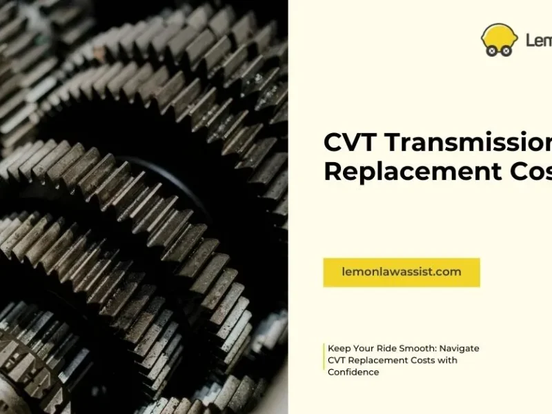 CVT Transmission Replacement Cost: How Much Should You Expect