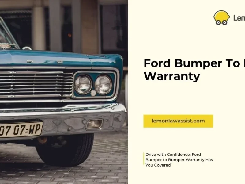 Ford Bumper To Bumper Warranty: Find Out What’s Included