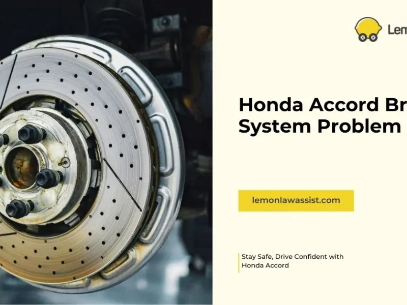 Honda Accord Brake System Problem