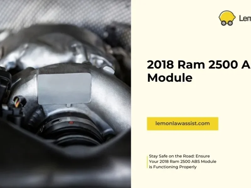 2018 Ram 2500 ABS Module