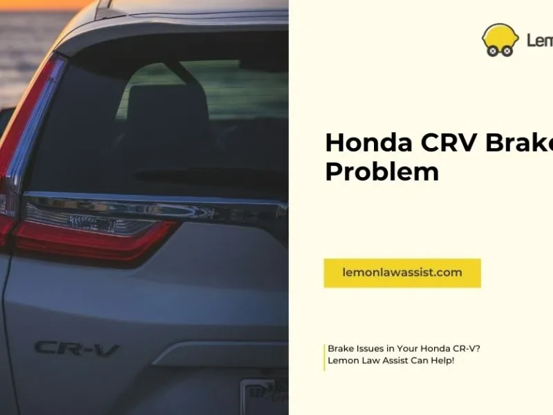 Honda CRV Brake System Problem