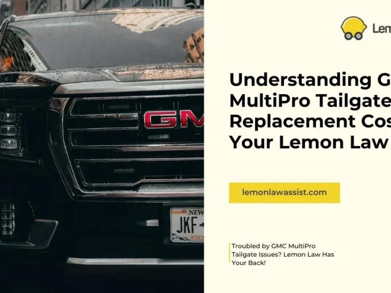Understanding GMC MultiPro Tailgate Replacement Costs and Your Lemon Law Rights