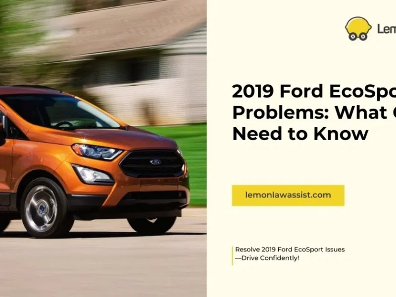 2019 Ford EcoSport Problems: What Owners Need to Know