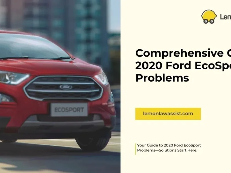 Comprehensive Guide to 2020 Ford EcoSport Problems