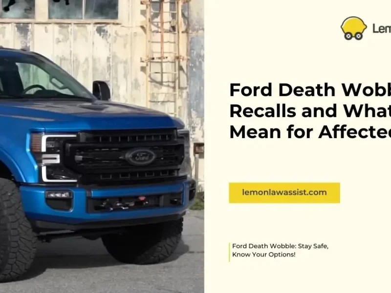 Ford Death Wobble Recalls and What They Mean for Affected Drivers