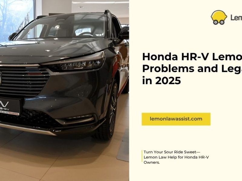 Honda HR-V Lemon Law: Problems and Legal Rights in 2025