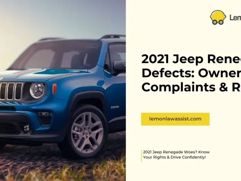 2021 Jeep Renegade Defects Owner Complaints & Recalls
