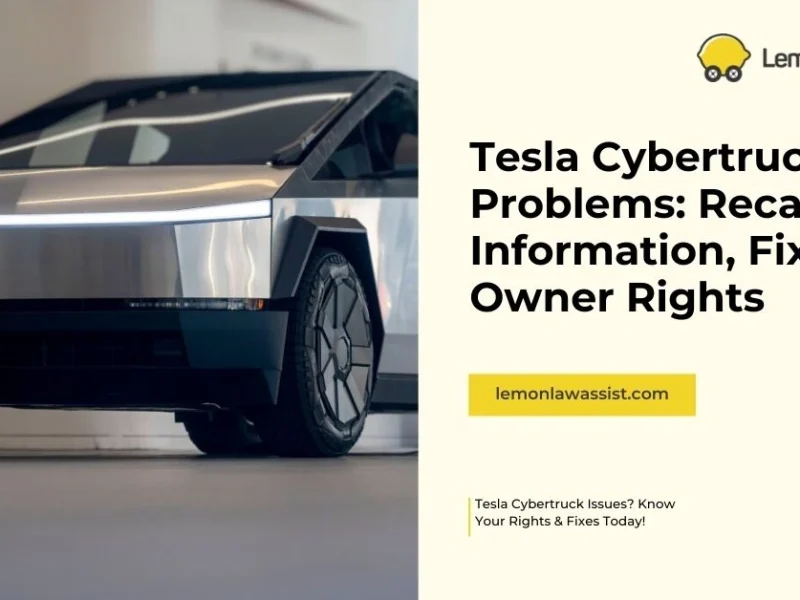 Tesla Cybertruck Problems: Recall Information, Fixes, and Owner Rights