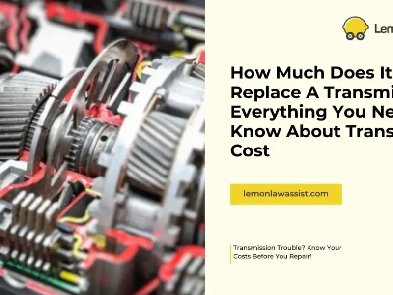How Much Does It Cost To Replace A Transmission: Everything You Need To Know About Transmission Cost