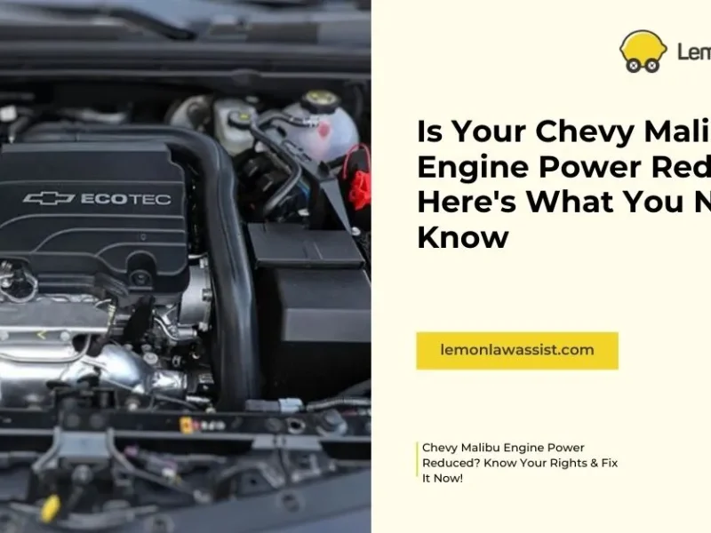 Is Your Chevy Malibu Engine Power Reduced? Here’s What You Need to Know
