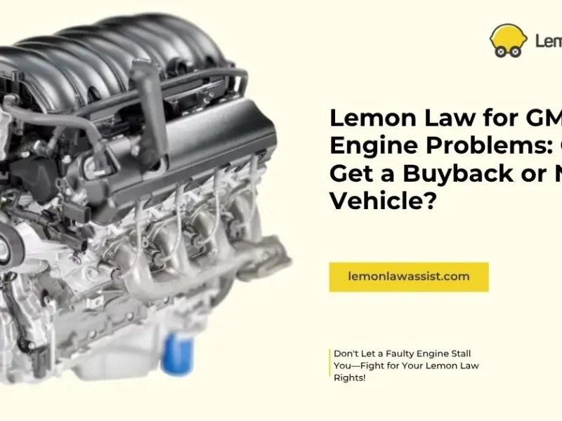 Lemon Law for GMC 6.2 Engine Problems: Can You Get a Buyback or New Vehicle?