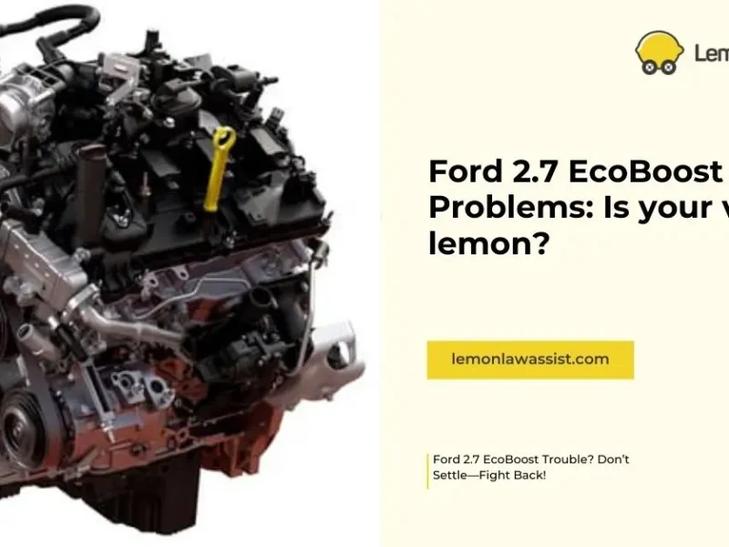 Ford 2.7 EcoBoost Problems: Is your vehicle a lemon?