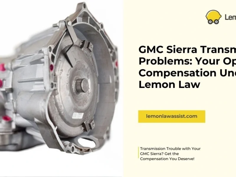 GMC Sierra Transmission Problems: Your Options for Compensation Under Lemon Law