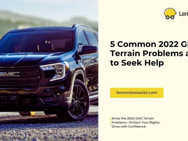 5 Common 2022 GMC Terrain Problems and How to Seek Help
