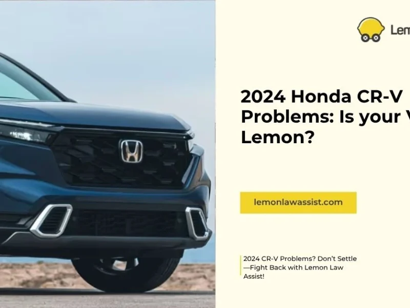 2024 Honda CR-V Problems: Is your Vehicle a Lemon?